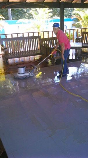 cristalizado de pisos en santo domingo mantenimiento y limpieza mecanizada de ceramica en republica dominicana empresa servicios